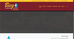 Desktop Screenshot of biegplumbing.com